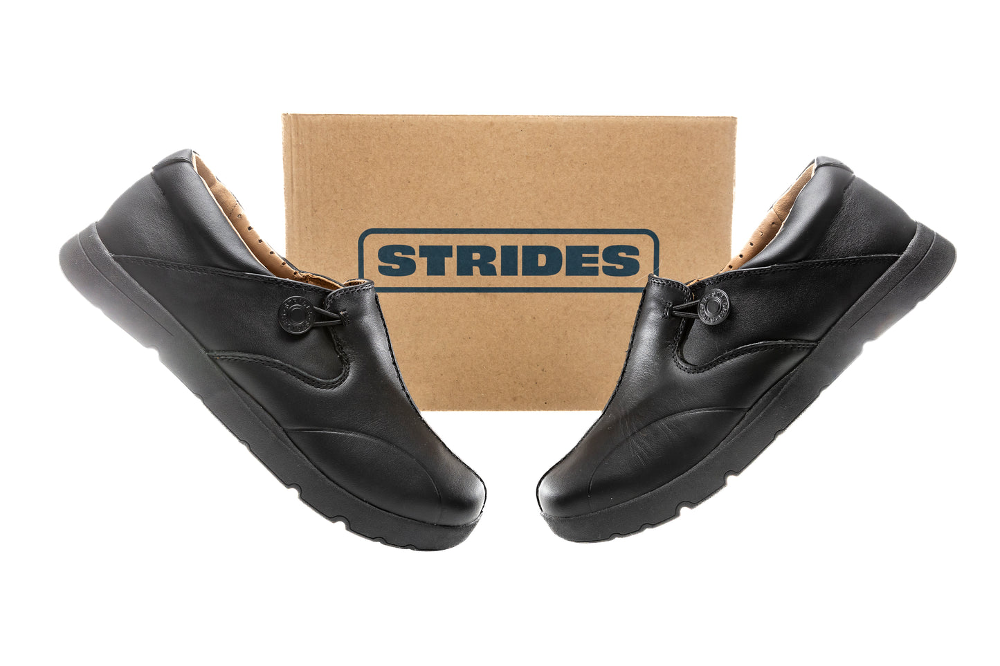 Strides - Saigon Button Leather Shoe