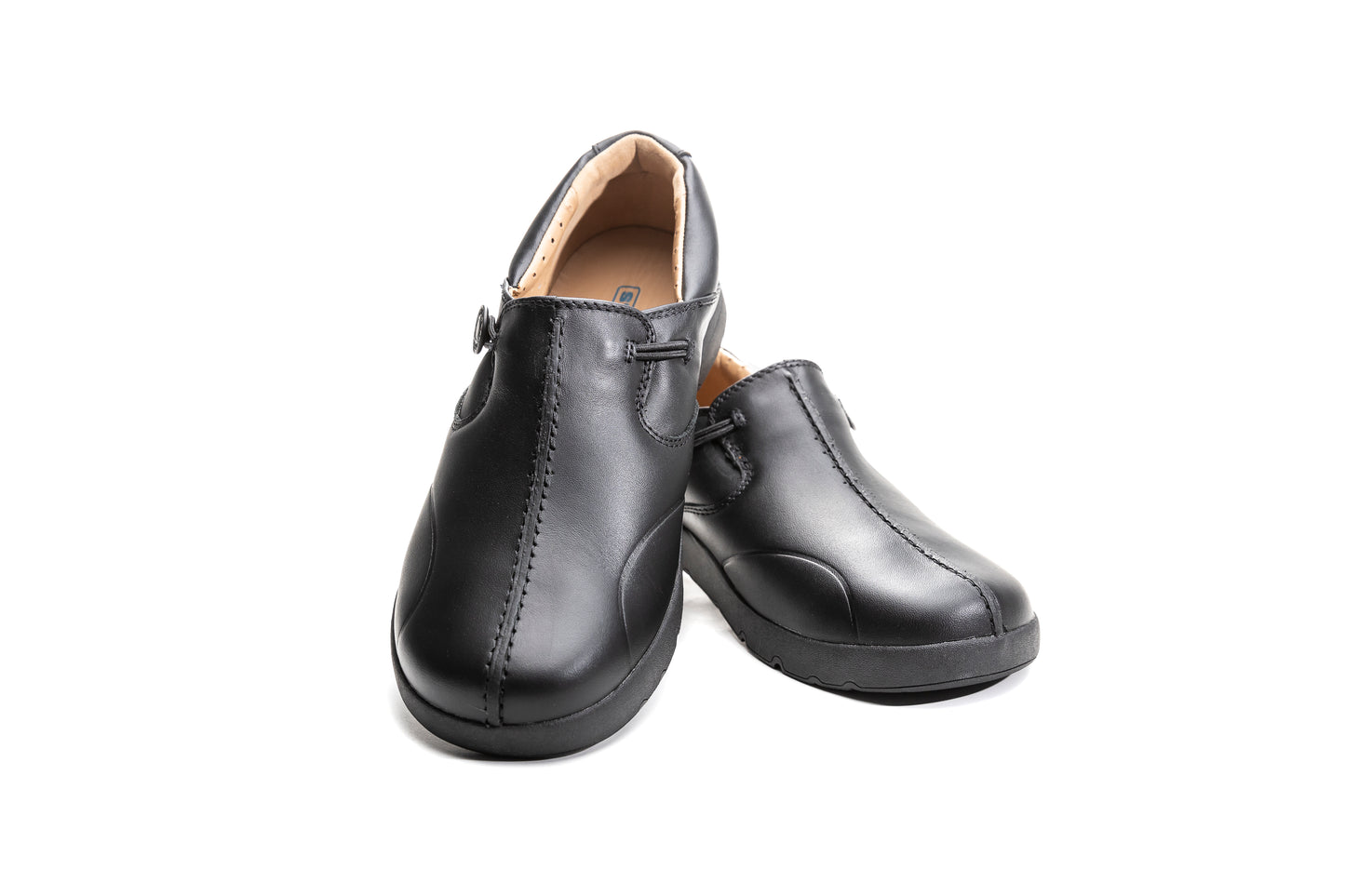Strides - Saigon Button Leather Shoe