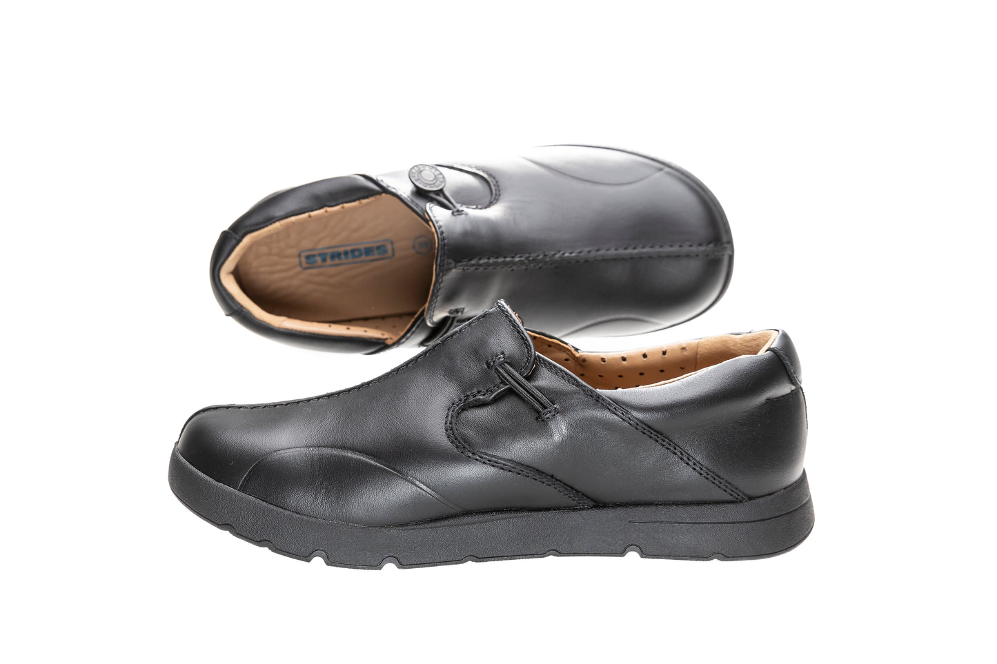 Strides - Saigon Button Leather Shoe