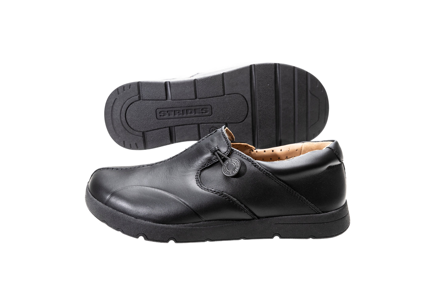 Strides - Saigon Button Leather Shoe